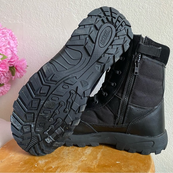 Tactic gear mens combat boots size 13 black - Picture 3 of 5